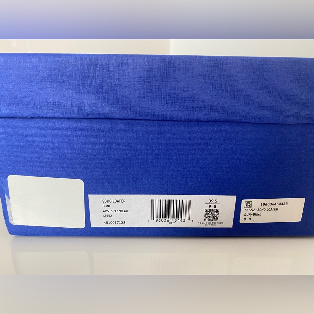 NWT Stuart Weitzman Soho Loafer Dune Size 9B Runs Small and Fits 8.5B - Picture 9 of 12